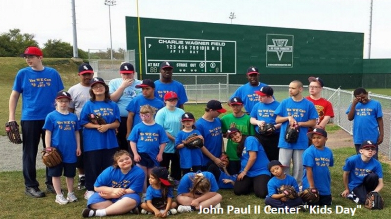 Youth Baseball Team at the Big Vision Sports Complex in Reading PA