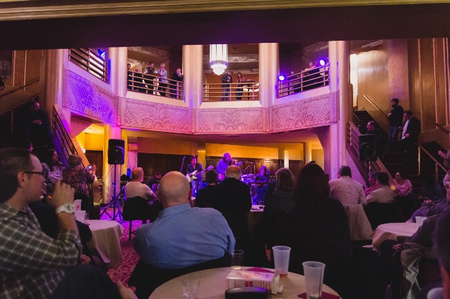 The Rotunda Hall is the place to be for a 360 view of a concert
