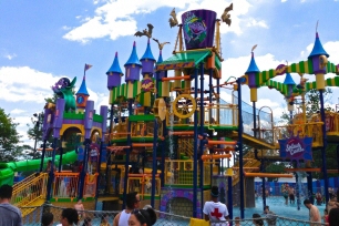 The Count’s Splash Castle, a multi-level interactive water-play attraction – our largest one ever.