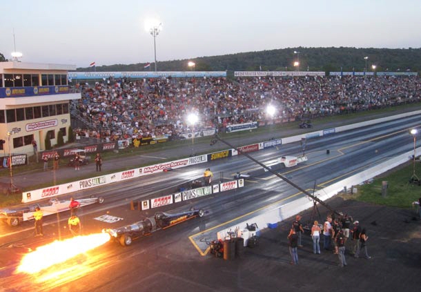 Maple Grove Raceway is a quarter-mile dragstrip located near Mohnton, Pennsylvania, just outside Reading.