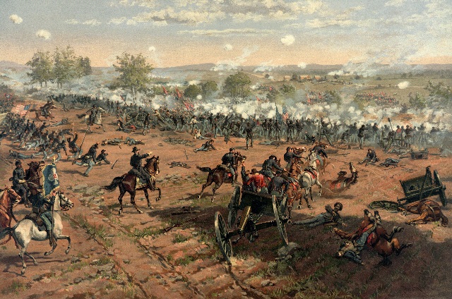 On the third day of the Battle of Gettysburg, Confederate General Robert E. Lee's last attempt at breaking the Union line ends in disastrous failure