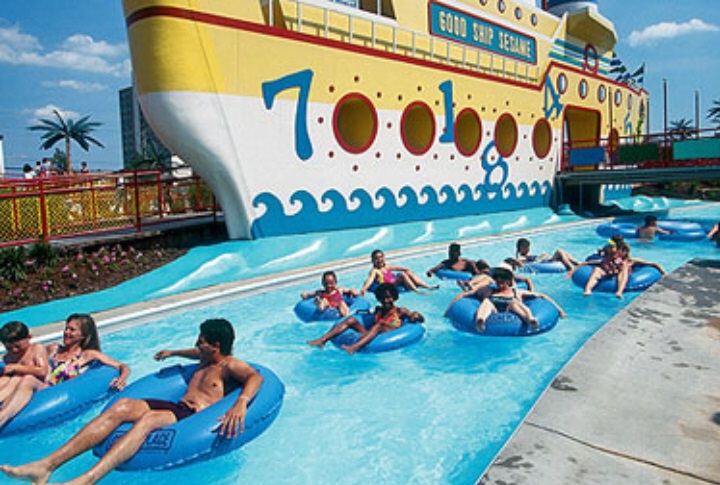 Feeling Lazy? Hop in our lazy river next to the Good Ship Sesame and wander around for a while