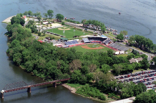 City Island is a mile-long island in the Susquehanna River between Harrisburg and Wormleysburg, Pennsylvania in the United States. It is used mainly for leisure and sports activities.