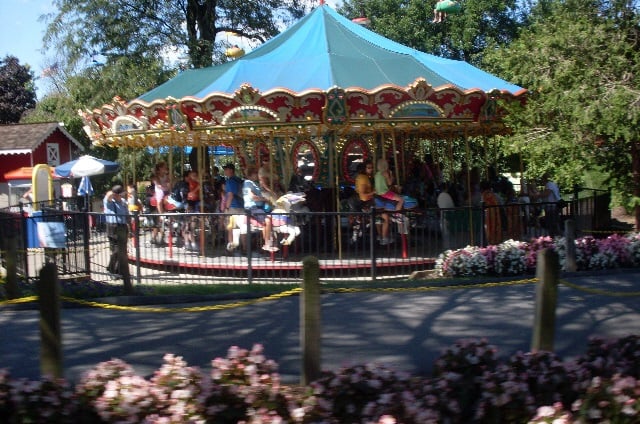Which horse will you ride? Choose your favorite seat on the Merry-Go-Round