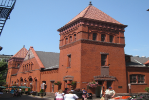 Central Market, also known as Lancaster Central Market, is a historic public market located in Penn Square, in downtown Lancaster, Pennsylvania. Until 2005, the market was the oldest municipally-operated market in the United States.