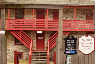 In 1758, during the French and Indian War, the building now referred to as the Old Barracks was constructed by the colony of New Jersey in direct response to petitions from residents who were protesting compulsory quartering of soldiers in their own homes.