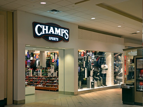Champs Sports in Wyoming Valley Mall is your one stop shop for all your sporting needs